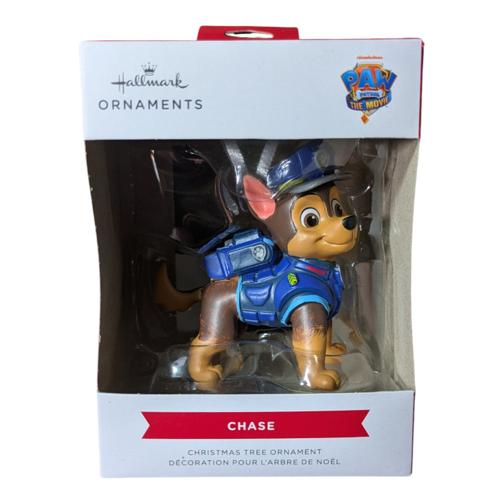 Hallmark Paw Patrol: The Movie Chase Christmas Ornament NIB Gift Decor